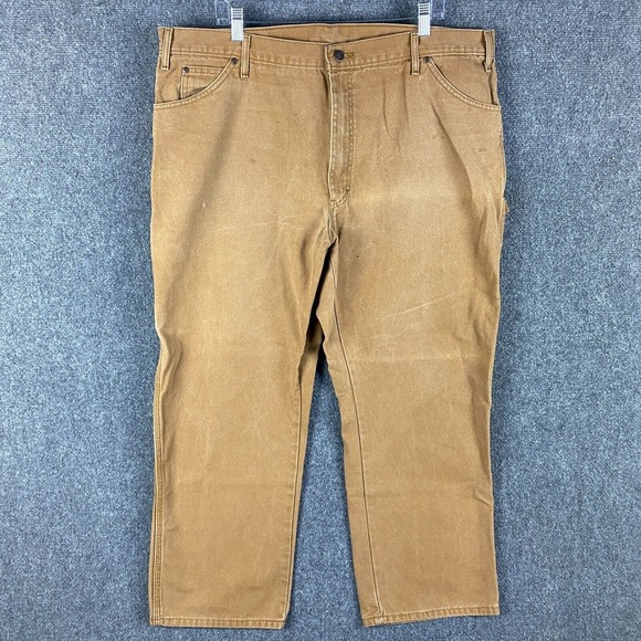 Dickies Carpenter Jeans Men's 42x30 Distressed Workwear‎ 100% Cotton Adults - Picture 1 of 10